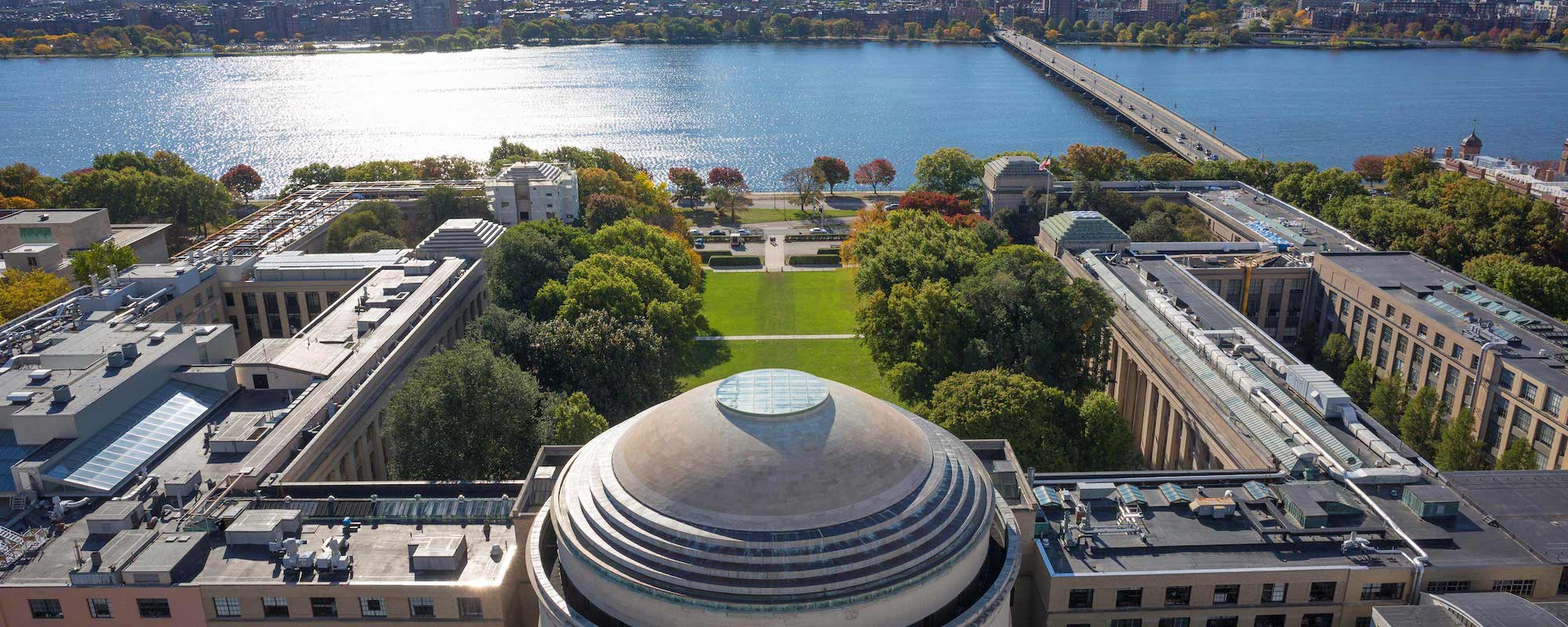 Aerial View of MIT Building